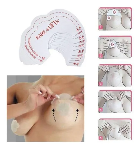 Pegatinas Levantamientos Senos Instantáneos X10 Piezas