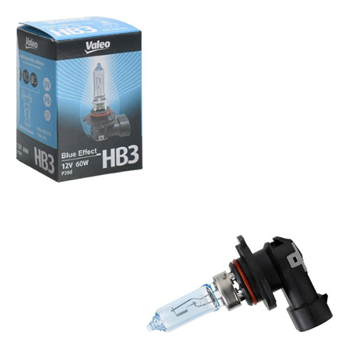 Par Lâmpada Hb3 Blue Effect 12v 60w Halógenas Valeo