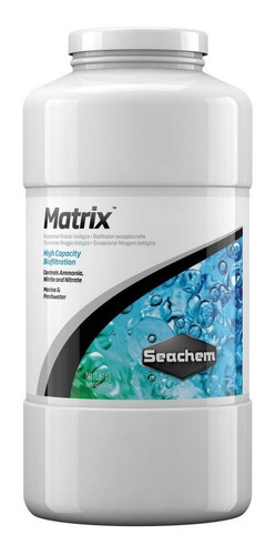 Biofiltro Premium Acuario Seachem Matrix 1000 Ml/ 400 Grs