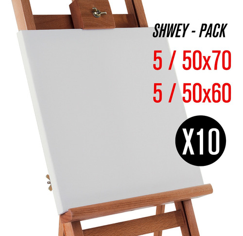 Pack Shwey. 5 De 50x60 + 5 De 50x70 + Costo Envio