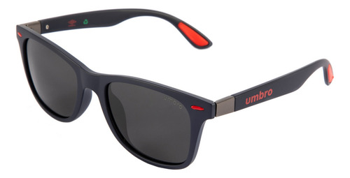 Lentes De Sol Umbro Casual Mod 509 C1 Polarizados Azul Ng Lente Negro Varilla Azul Oscuro Armazón Azul Oscuro
