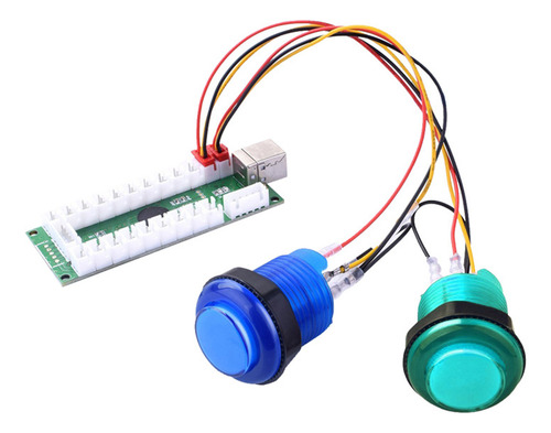 (a) Codificador Usb Zero Delay Arcade De Pc A Joystick Para