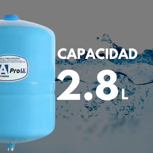 Tanque Precargado Vertical 2.8lts 150 Psi Altamira