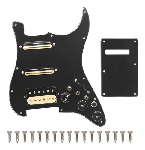 Guitarra Pickguard Ssh-coil Splitting + Humbuckers (9k/9k/15