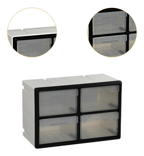 Organizador De Cajones Para Almacenamiento De 4 Cajones