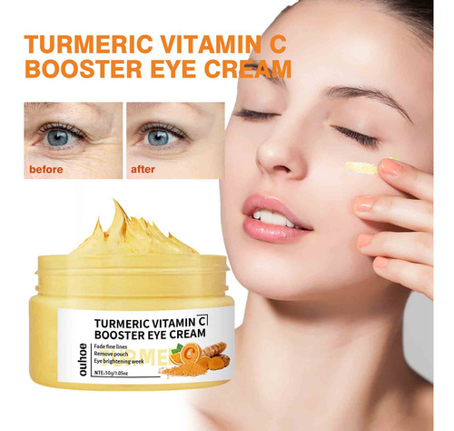 Creme Para Os Olhos Turmeric Vc, Hidratante Para A Pele, Ilu