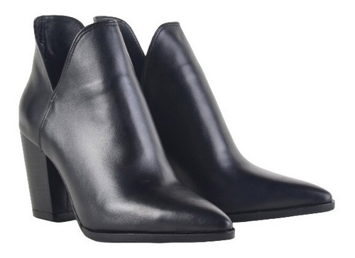 Imagen 4 de 7 de Botines Botinetas Botas De Mujer De Cuero Bonn - Ferraro