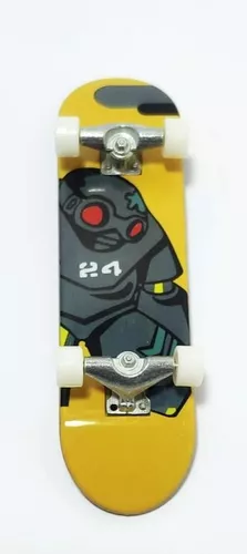 Kit Skate de Dedo - 9 cm - Extremo e Radical - 4 Skates - Sortido