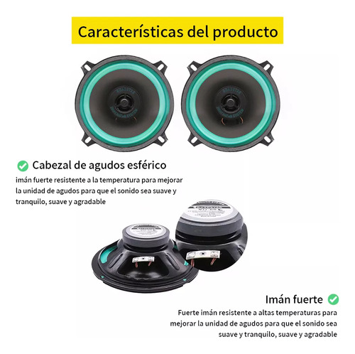 Bocinas fixitfast Vo602 Full Range 6.5'' 2 Vías 80w Máx