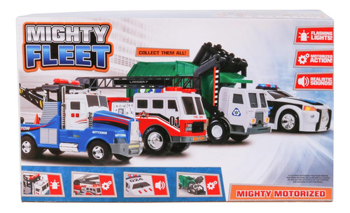 Mighty Motorized Tow Truck Toy W/lights & Sounds, Motoriz...