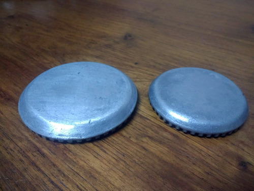 Tapa De Mechero Cocina Aluminio 85 Mm Y 72 Mm Est. Liniers (Usado)