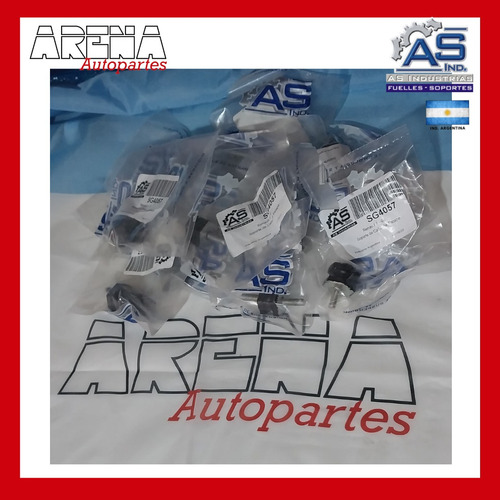 Soportes Caño Escape Renault 12 (chico) - Pack X10 - As4057
