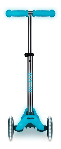 Micro Mini Deluxe Glow Led Glaciar Aqua Patin Del Diablo