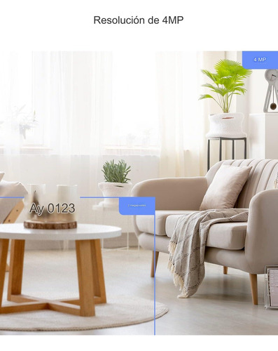 Cámara De Seguridad Interior Ezviz H6c Wifi 2k+ 4mp