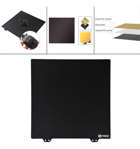 Placa De Acero Extraíble Ender 3 V2 Pro Pei Powder Print
