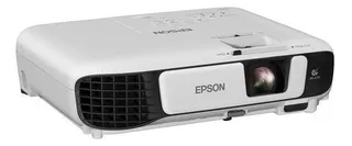 Proyector Epson Powerlite W52+, 4000 lúmenes, Wxga Bivolt, color negro