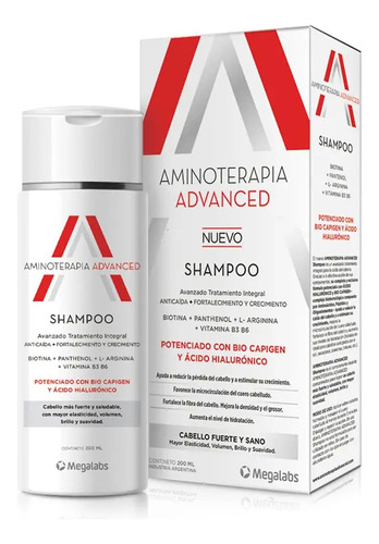  Aminoterapia Advanced Shampoo Anticaida Bio Capigen X 200ml