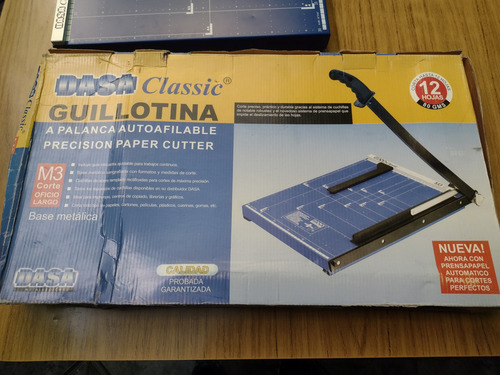 Guillotina Dasa Palanca M3 Base Metal Oficio 36 Cm 15 Hojas