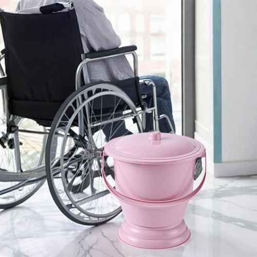 Olla De Escupidera Con Tapa Y Asa, Cubo Para Orinal