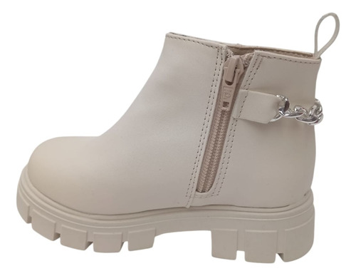 Bota Botin Con Cierre Para Niña