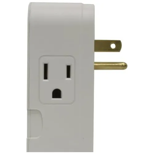 Enchufe Directo Y Coaxial De 2 Tomas Md2c