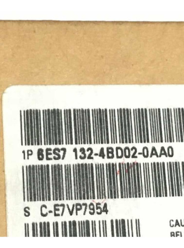6es7132-4bd02-0aa0 Módulo Electrónico 24vdc (Usado)