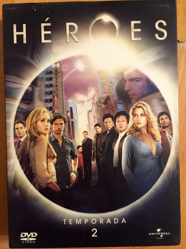 Dvd Serie T V Heroes Segunda Temporada