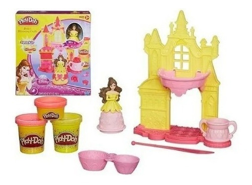 Castelo Mágico Da Princesa Bela Play Doh Hasbro Edição Luxo