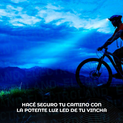 Imagen 8 de 10 de Vincha Minera Camping Recargable Usb Linterna Cálida Y Fría