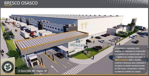 Imagem 2 de 5 de Galpão Modular Para Locação, Condomínio Fechado, Presidente Altino, Osasco. - Ga0755
