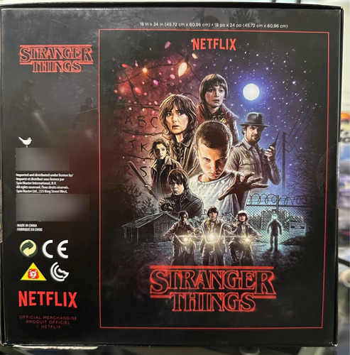 Stranger Things Rompecabezas 500 Piezas 1era Ed.2020 936k