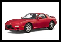 Comprar Mazda Rx7 1993 Cuadro Enmarcado 45 X 30cm