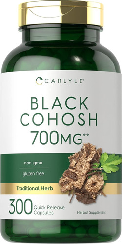 Black Cohosh 540 Mg 300caps, Carlyle,