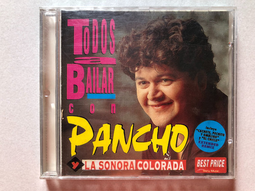 Cd Pancho Y La Sonora Colorada Todos A Bailar Merengue Salsa