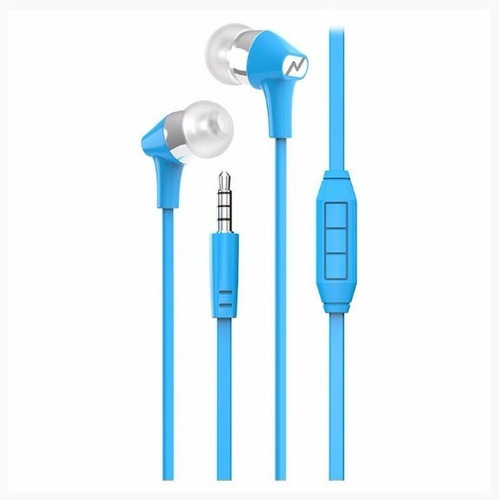 Auricular In Ear Noganet Flat Ng 094 Manos Libre