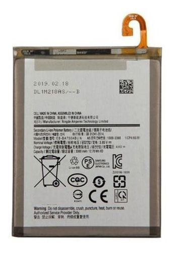 Batería Compatible Samsung A10 A750 Pila