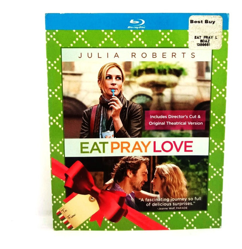 Eat Pray Love Blu Ray