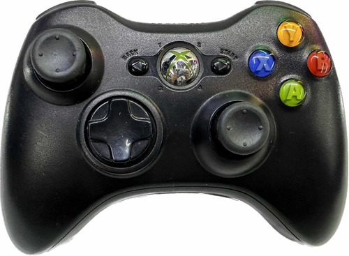 Control  Xbox 360 Inalambricro Negro Original (Reacondicionado)