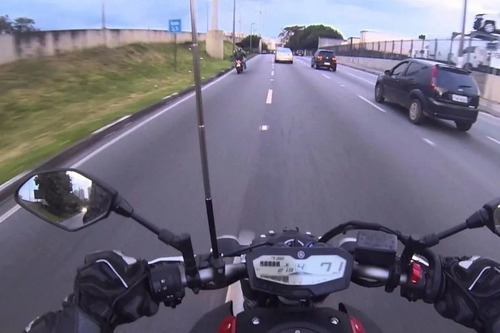 Imagen 5 de 5 de Antena Corta Hilo Antena Seguridad Curado Para Moto