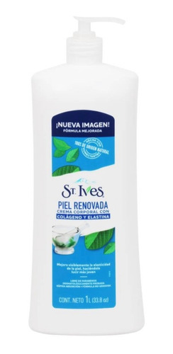 Crema Corporal St. Ives Colágeno Y Elastina De 1 Litro 