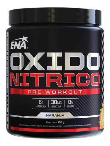 Oxido Nitrico Ena X 150 Gr Potente Pro Hormonal L Arginina