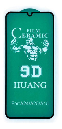 Capinha Capa Case + Película De Cerâmica 9d Para Samsung A15 Cor Transparente Anti Impacto