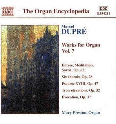 Organ Wks Vol 7/preston Mary - Dupre (cd)