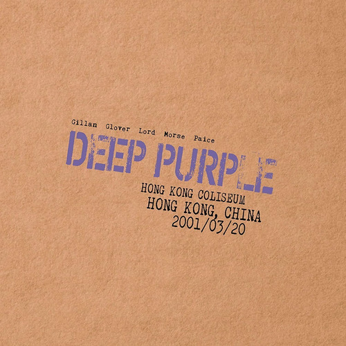 Deep Purple Live In Hong Kong Vinilo