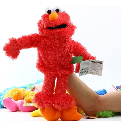 Street Plush Elmo Zoe Ernie Oscar Cookie Grover Bird Baby Fi