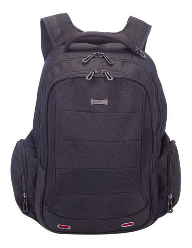 Mochila Executiva Grande 2 Compart Web 3.0 Plus Sestini Cor Preto