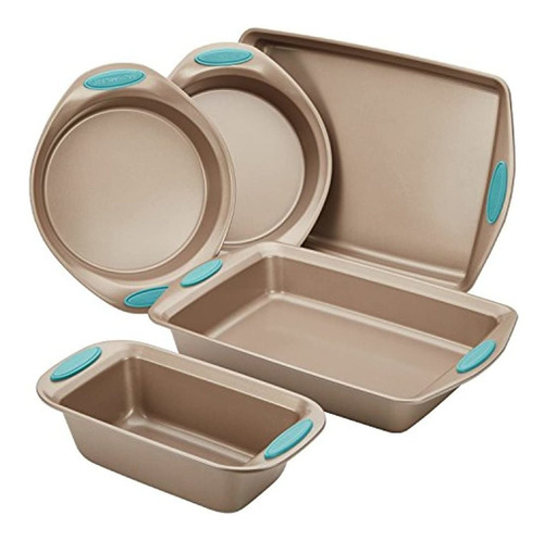 Rachael Ray Antiadherente Para Pasteles 5 Piezas Set Latte B