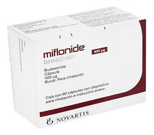 Miflonide 400 Mcg Caja Con 60 Cápsulas
