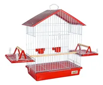 Comprar Gaiola Viveiro Calopsita Aves Ninho Periquito Papagaio Aves Cor Vermelho