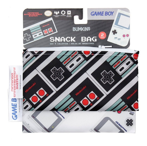 Imagen 2 de 3 de Gameboy Y Control Nintendo Paquete De Bolsas Multiusos